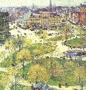 Childe Hassam Union Square in Spring France oil painting reproduction